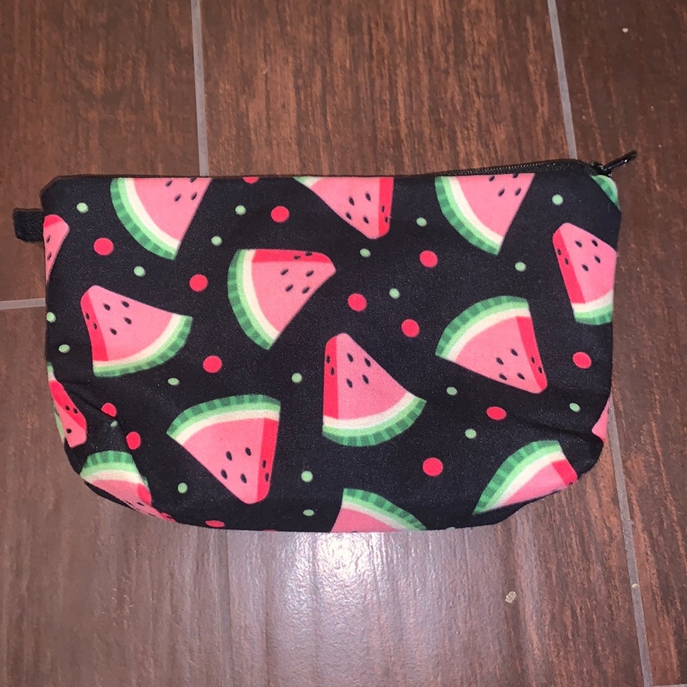 Watermelon designed cosmetic bag